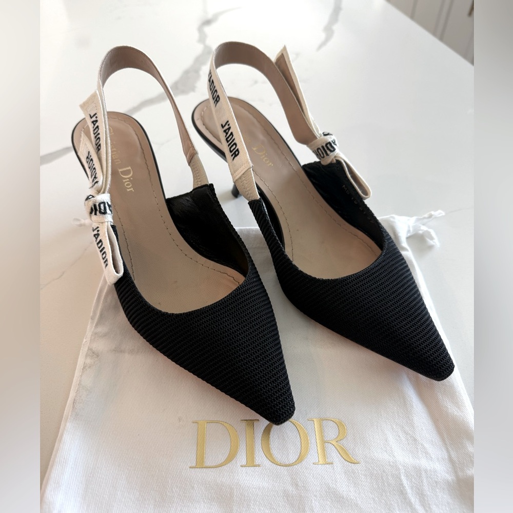 J’Adior Slingback Pumps, Black, 37